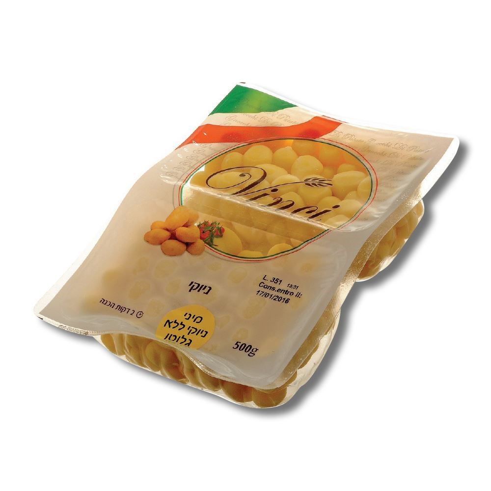 ניוקי תפוח אדמה ללא גלוטן 500 גר'