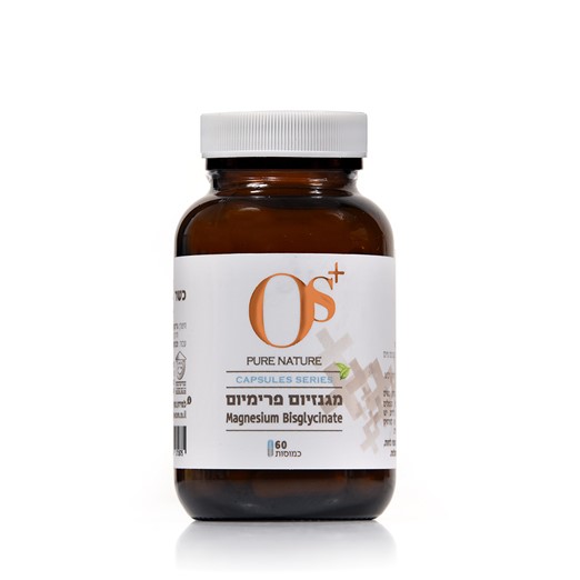 מגנזיום פרימיום 60 כמוסות +.OS