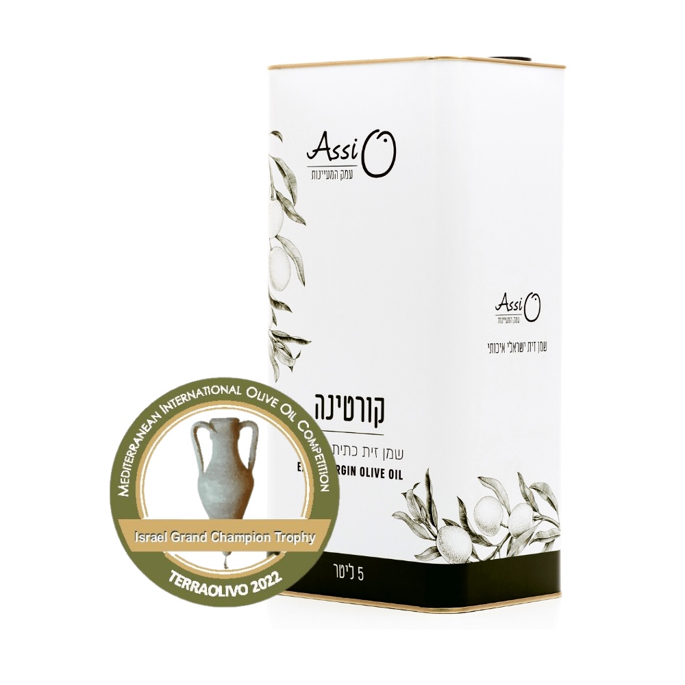 שמן זית קורטינה אסי - 5 ליטר
