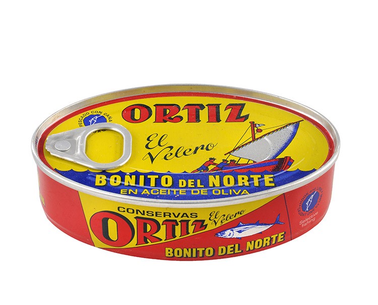 נתחי טונה לבנה בשמן זית 112 גר'