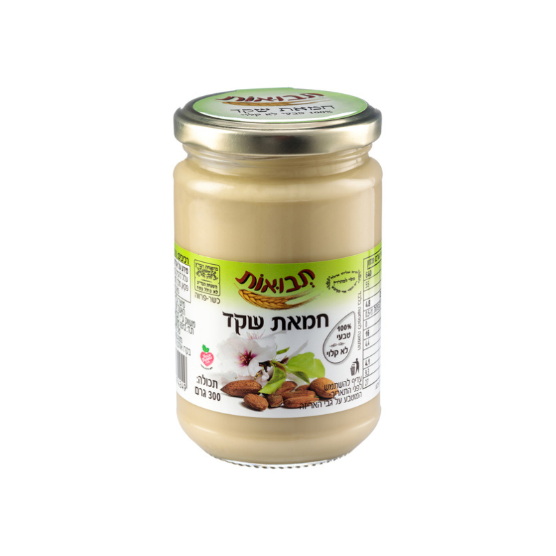 ממרח שקד טבעי 300 גר'- תבואות