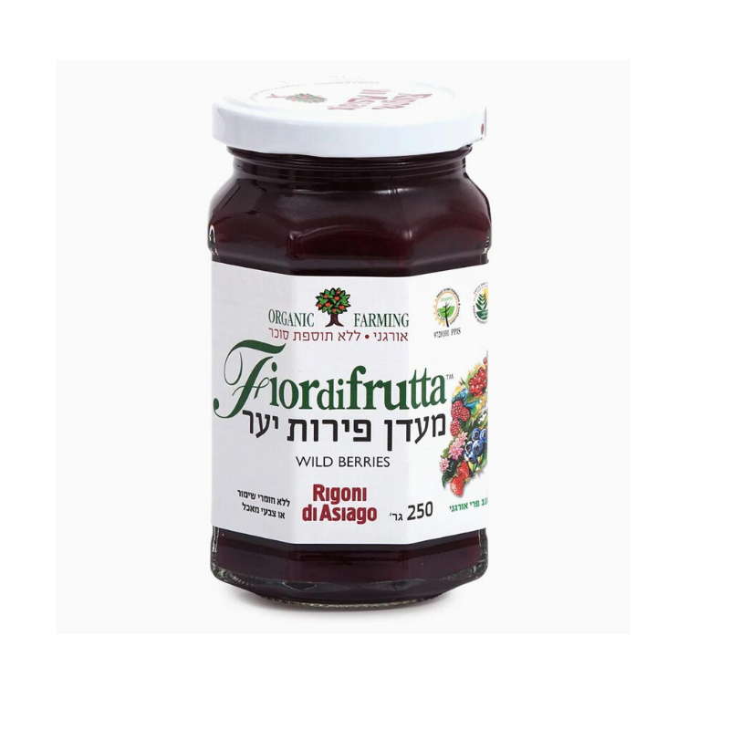 מעדן פירות יער אורגני 250 גר'