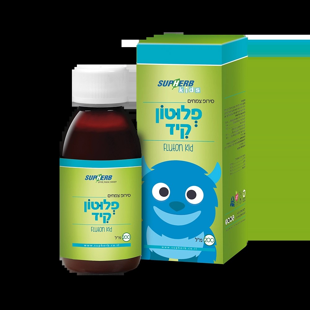 סירופ פלוטון קיד 200 מ"ל