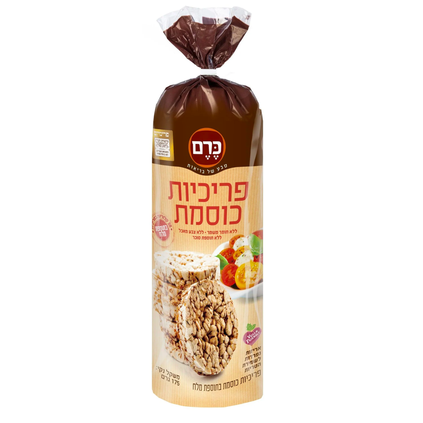 פריכיות כוסמת- 175 ג' עם מלח
