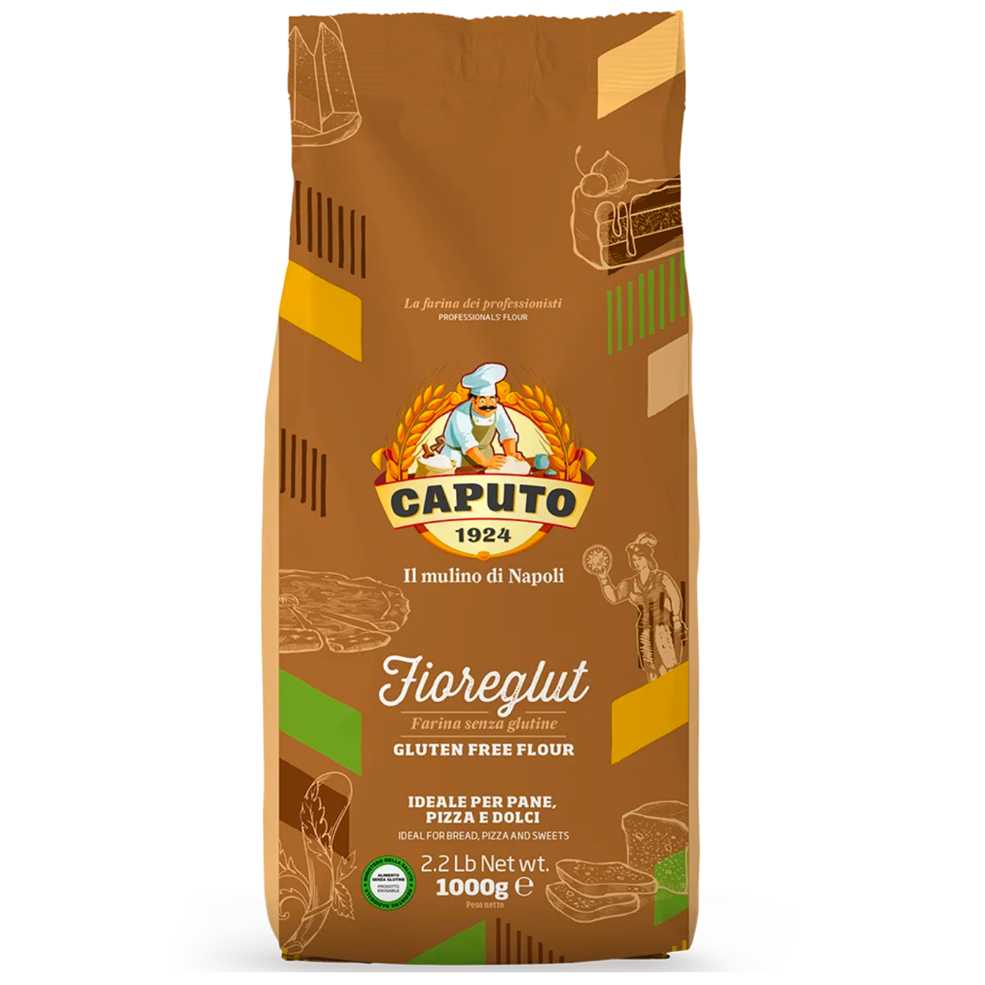 קמח קאפוטו ללא גלוטן 1 ק"ג