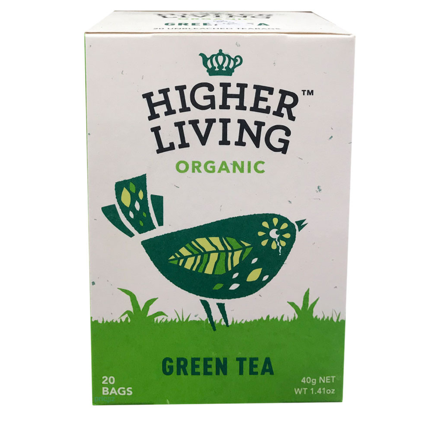 הייר ליבינג תה ירוק אורגני 40 גר'