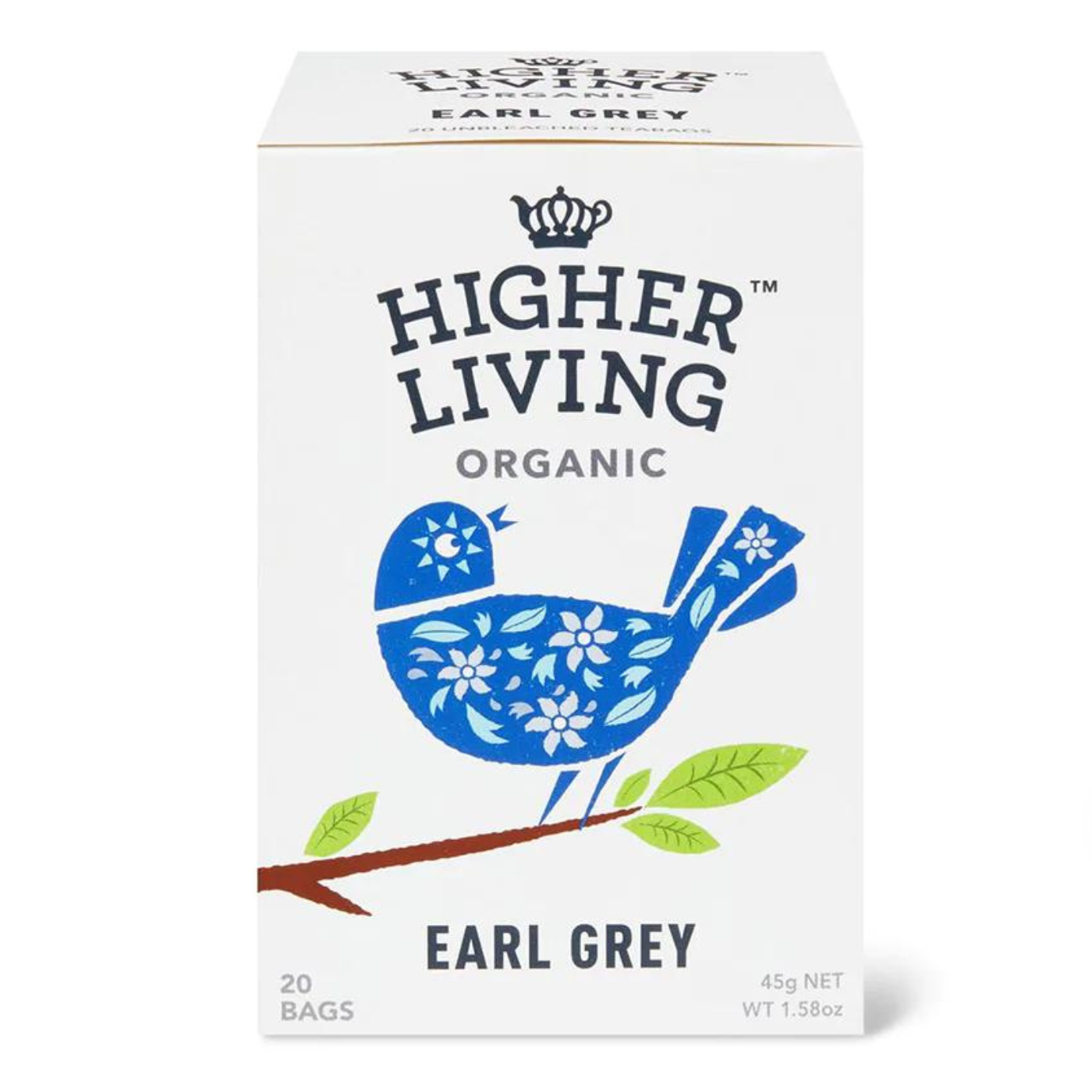 הייר ליבינג תה ארל גריי אורגני 45 גר'